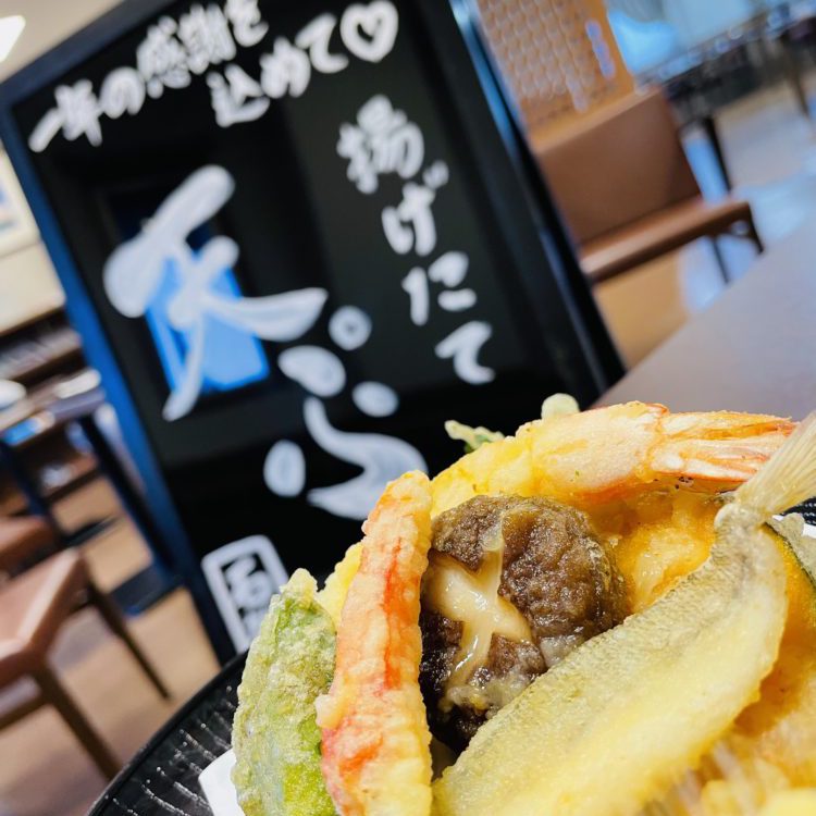 小石川デイサービス　年越し蕎麦と揚げたて天ぷら