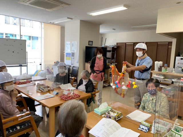 静岡市清水区デイサービス_風水害の防災訓練