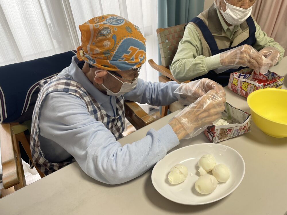 静岡市清水区デイサービス_4月昼食づくり