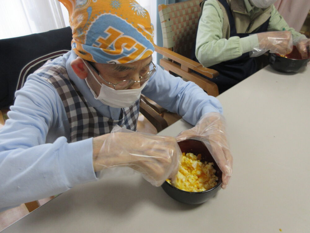 静岡市清水区デイサービス_4月昼食づくり