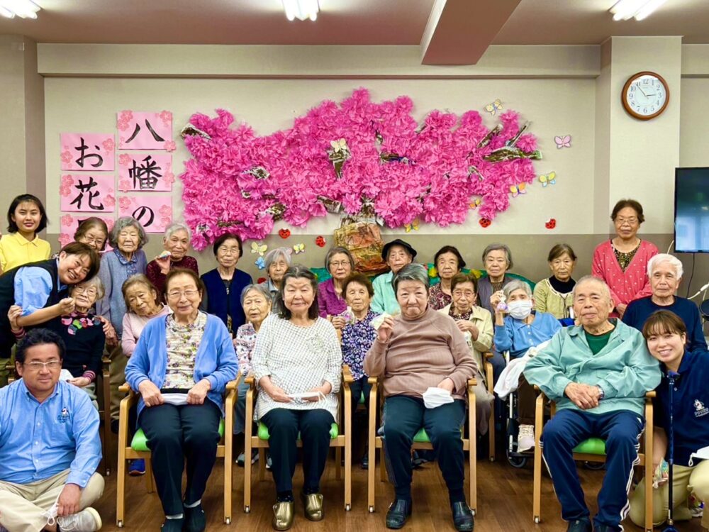 静岡市駿河区デイサービス_八幡のお花見会