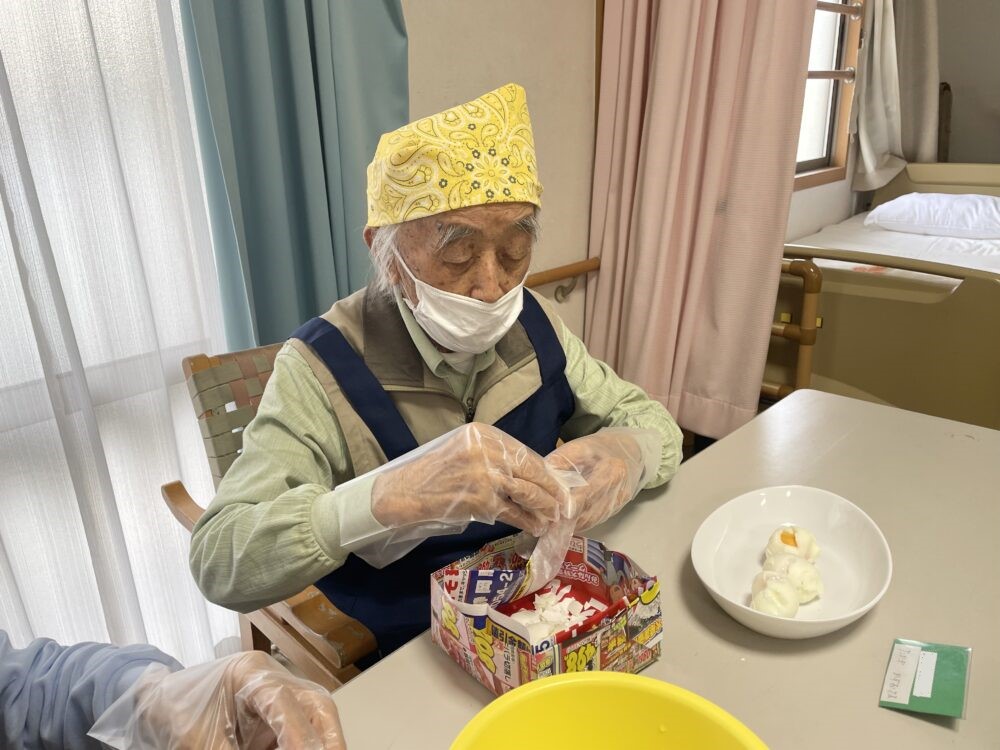 静岡市清水区デイサービス_4月昼食づくり