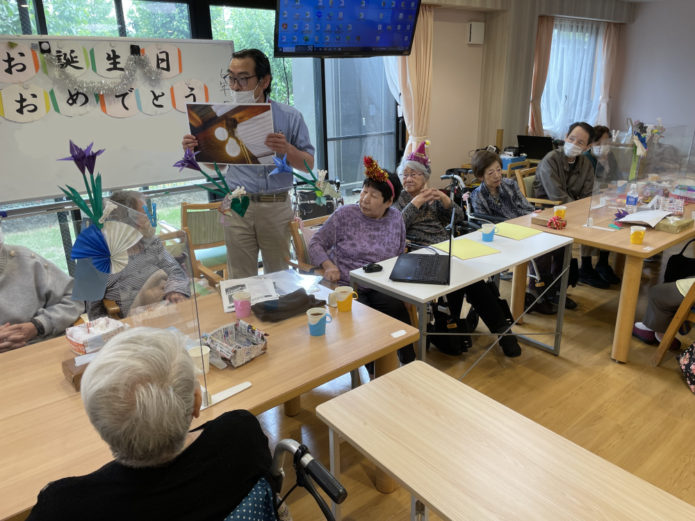 静岡市清水区デイサービス_5月誕生日会開催