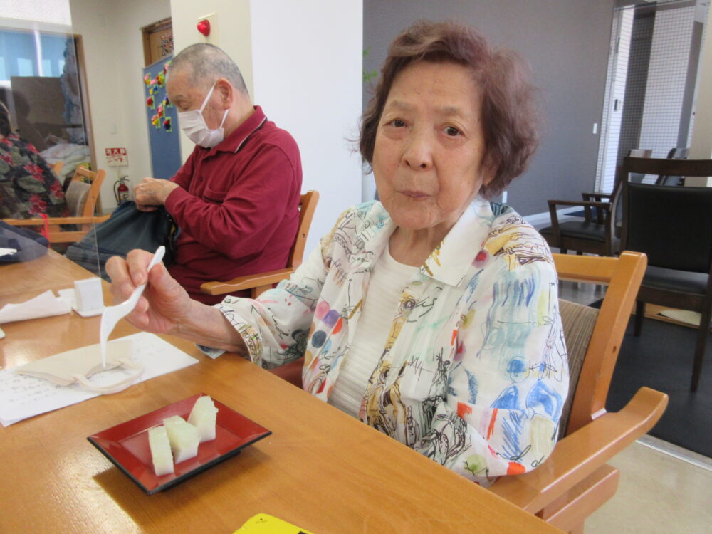 静岡市清水区デイサービス_おやつレクタークピェン