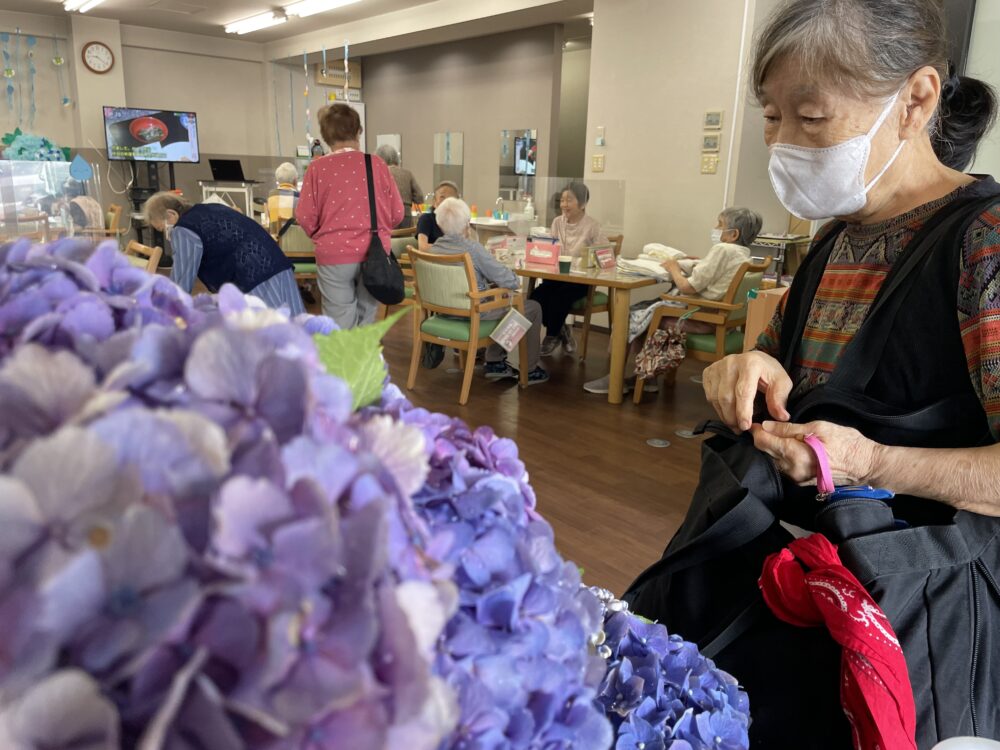 静岡市駿河区デイサービス_紫陽花祭り