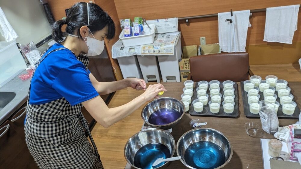 駿東郡長泉町デイサービス_紫陽花尽くしで梅雨を楽しもう