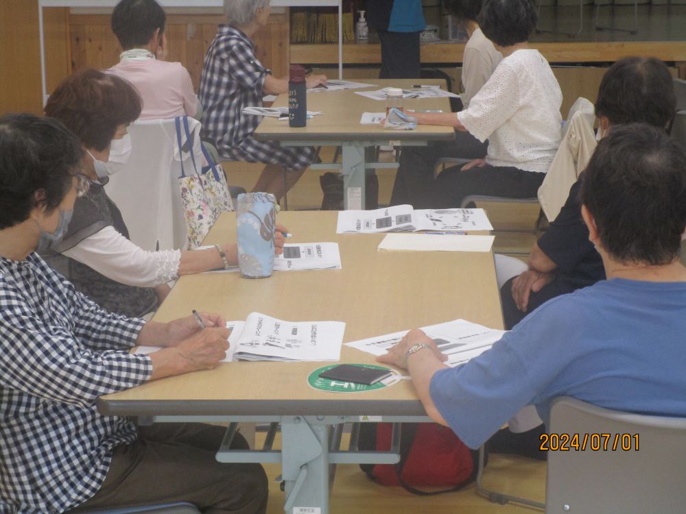 静岡市清水区デイサービス_健康寿命教室船越老人福祉センター