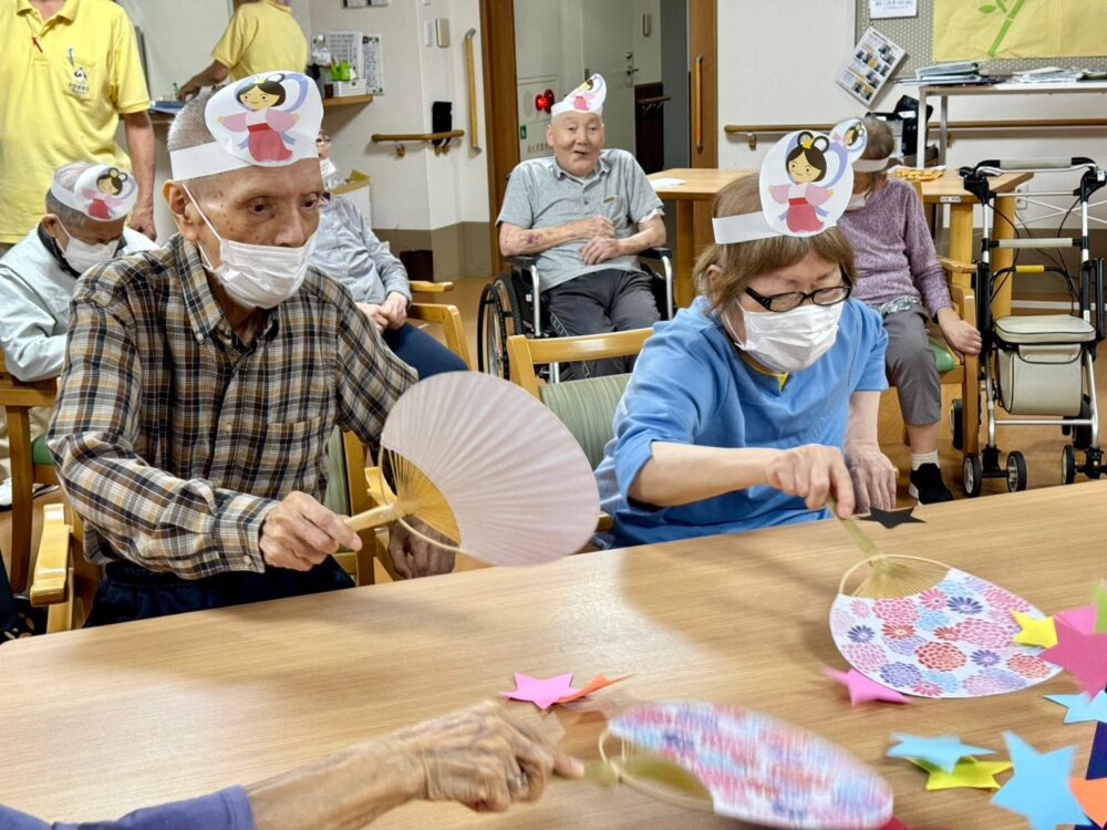 藤枝市デイサービス_7月七夕イベント