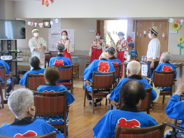 富士市デイサービス_夏祭り