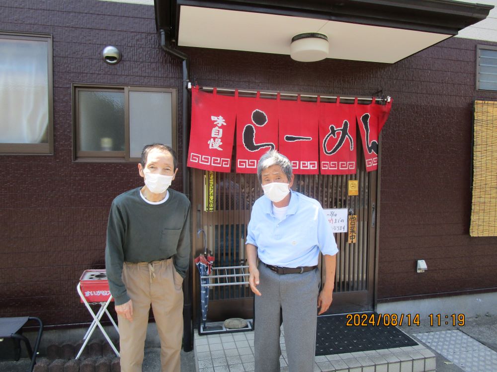 押切デイサービス 　食べ歩きツアー『中華料理店　炒々(ちゃちゃ)』