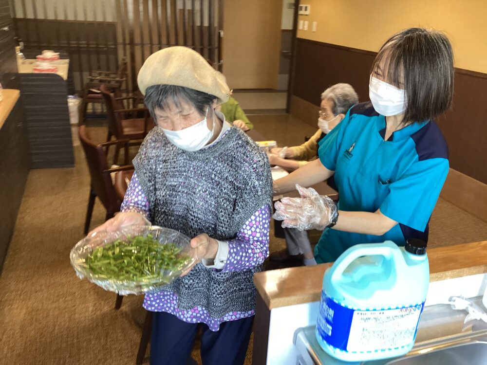 静岡市清水区デイサービス_生活リハビリ事例集M様R6.8月号