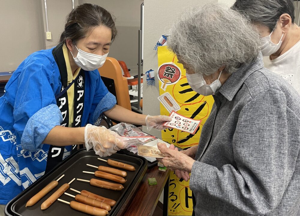 静岡市駿河区デイサービス_やはた夏祭り開催