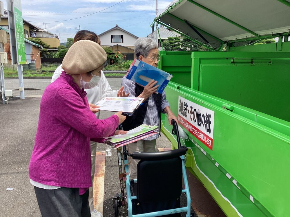 静岡市清水区デイサービス_生活リハビリ事例集M様R6.8月号