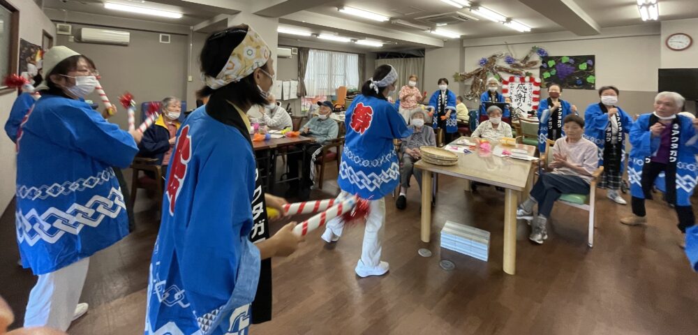 静岡市駿河区デイサービス_敬老の日イベント感謝の会