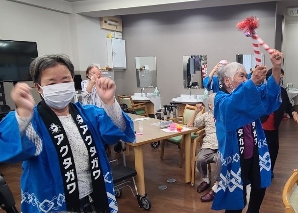 静岡市駿河区デイサービス_敬老の日イベント感謝の会