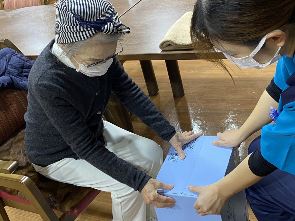 駿東郡長泉町デイサービス_生活リハビリ事例お箸が持てるようになりました