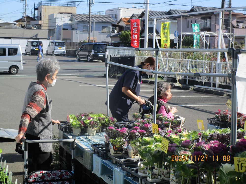 静岡市清水区デイサービス_生活リハビリクラブ押切園芸クラブの活動