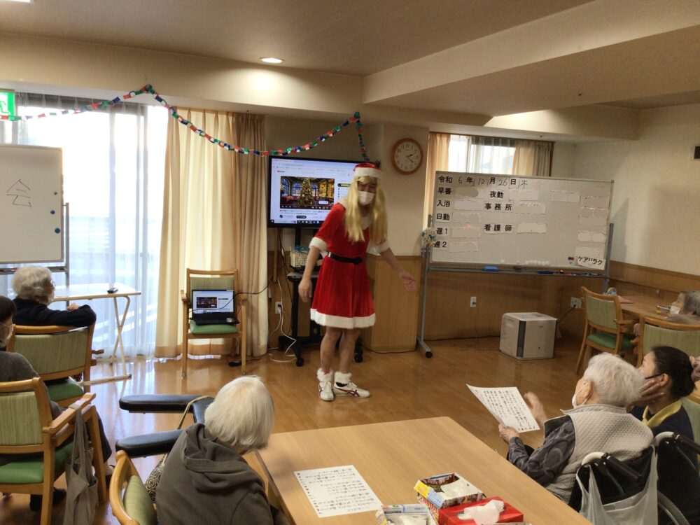 藤枝市デイサービス_クリスマス会