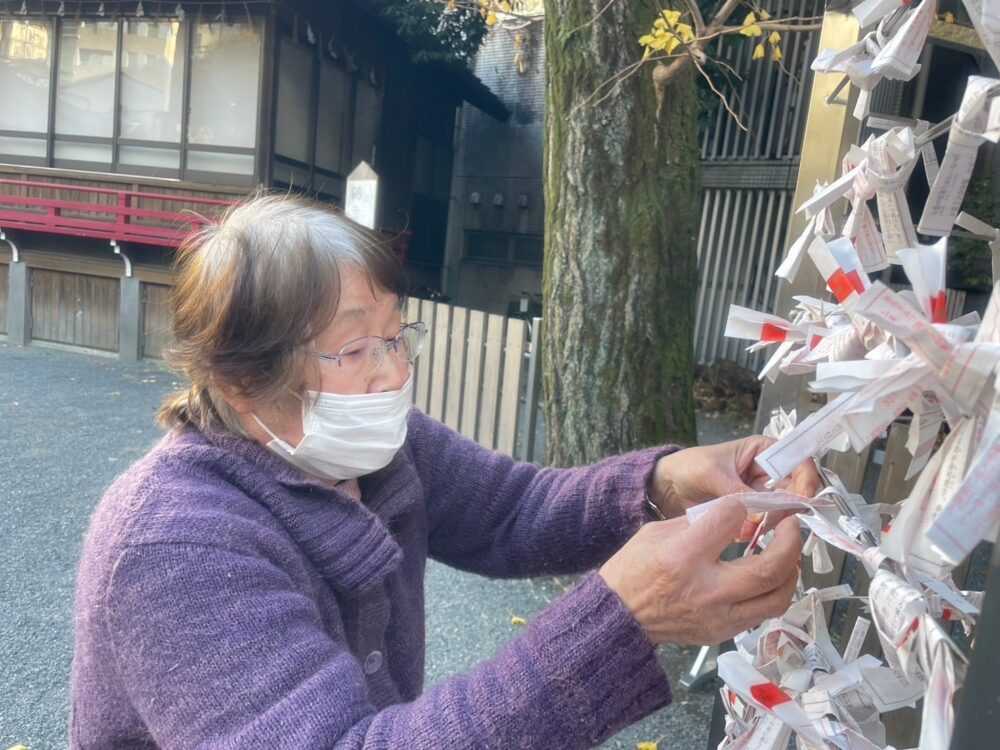 静岡市駿河区デイサービス_初詣屋外歩行訓練