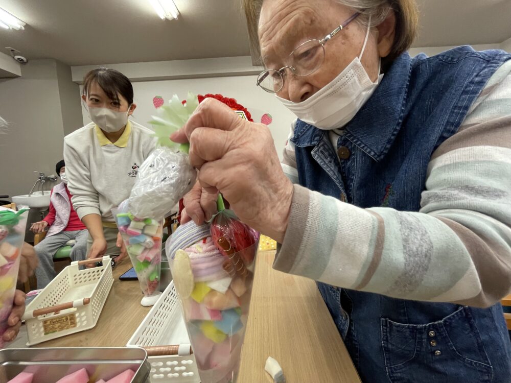 静岡市駿河区デイサービス_お楽しみイベントいちご一会