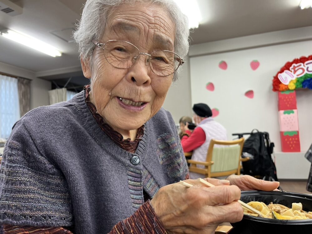 静岡市駿河区デイサービス_お楽しみイベントいちご一会