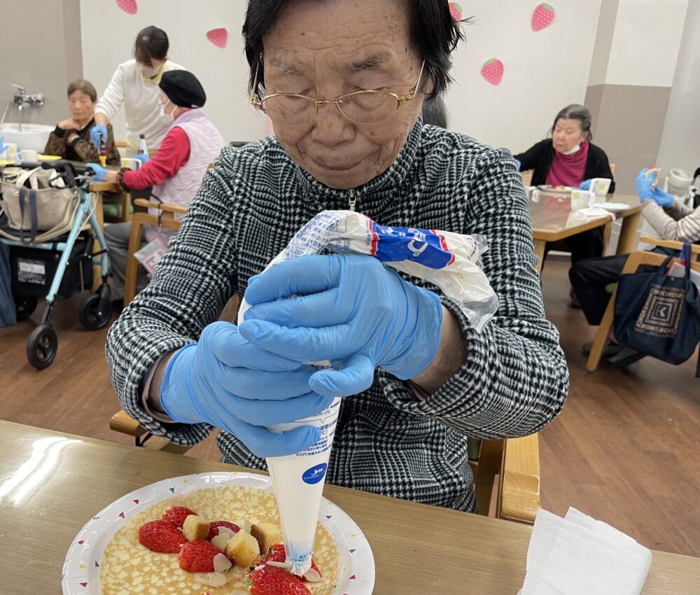 静岡市駿河区デイサービス_お楽しみイベントいちご一会