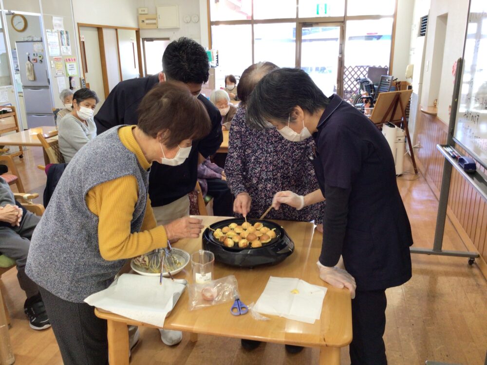 牧之原市デイサービス_チョコレートフォンデュ