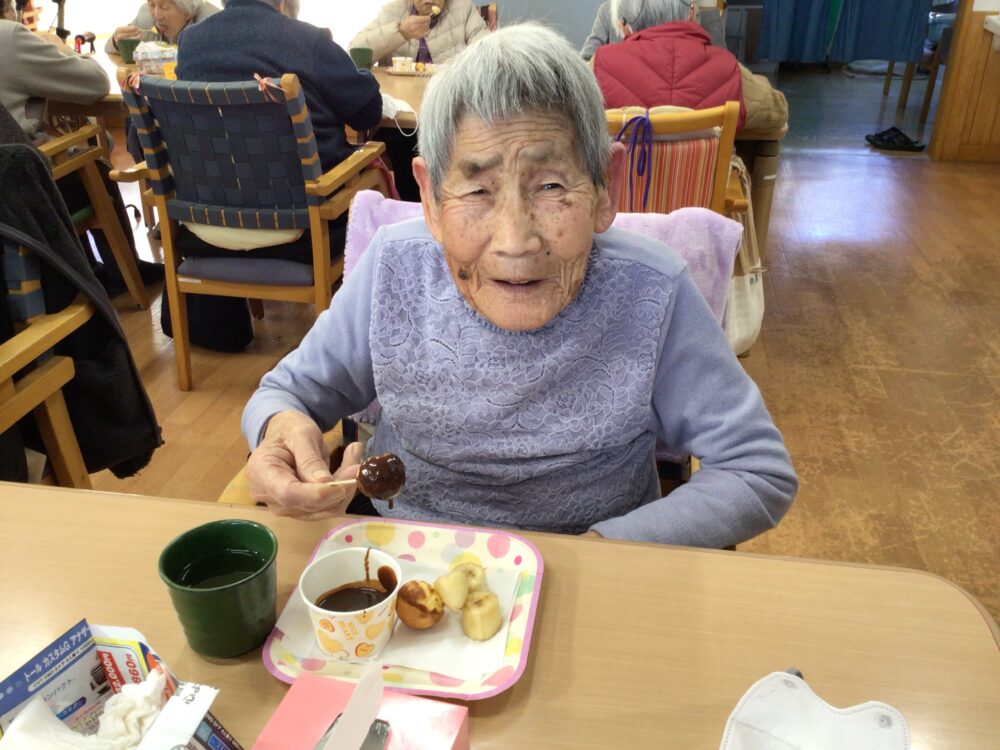 牧之原市デイサービス_チョコレートフォンデュ