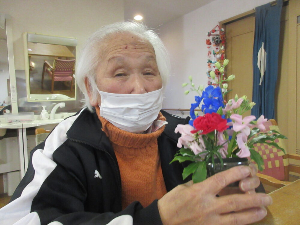 静岡市清水区デイサービス_華道教室