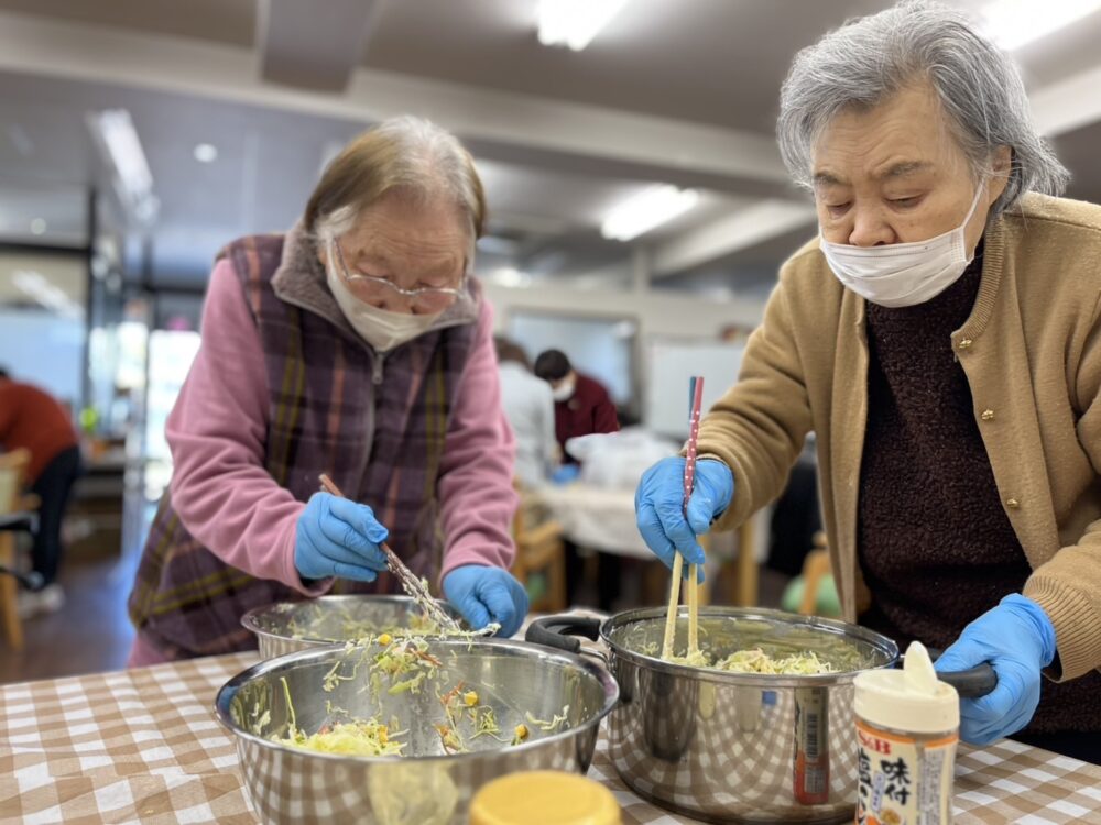 静岡市駿河区デイサービス_  節分カレーイベント福は内鬼も内