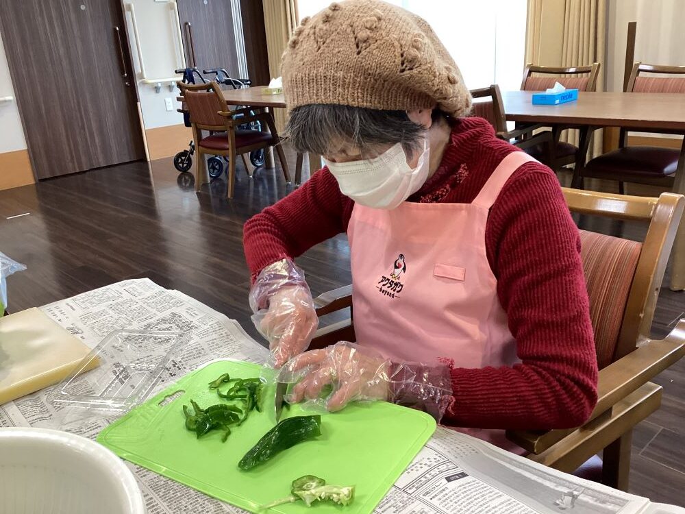 静岡市清水区デイサービス_生活リハビリクラブ押切料理クラブ焼きそば