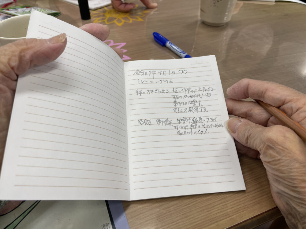 静岡市駿河区デイサービス_書くということ