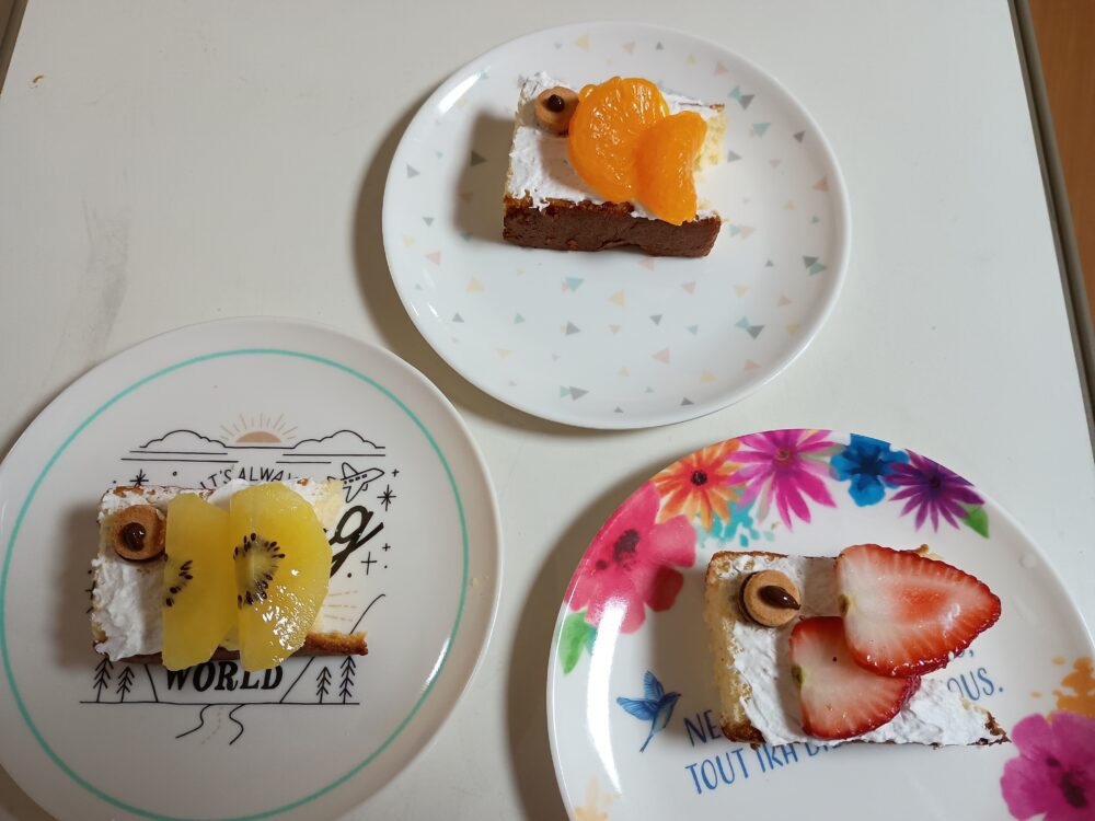 藤枝市デイサービス_5月こいのぼりケーキでおやつレク