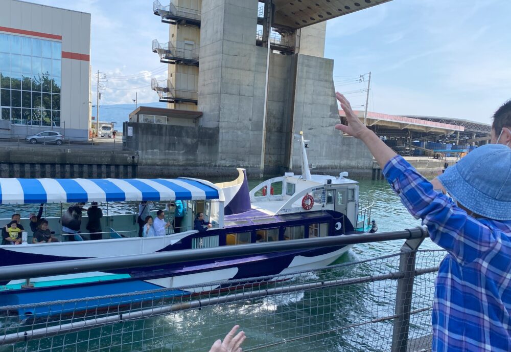 駿東郡長泉町デイサービス_沼津港大型水門びゅうお外出レク