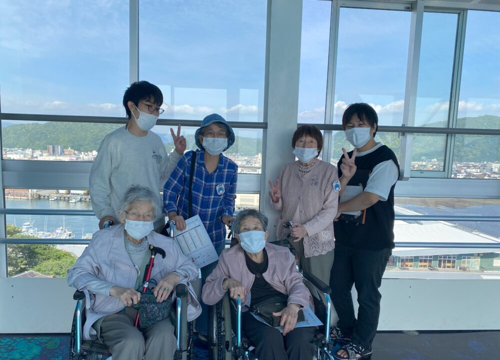 駿東郡長泉町デイサービス_沼津港大型水門びゅうお外出レク