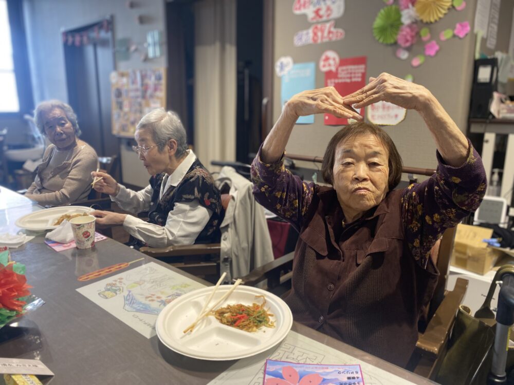 静岡市駿河区デイサービス_桜祭り生活リハビリレクリエーション