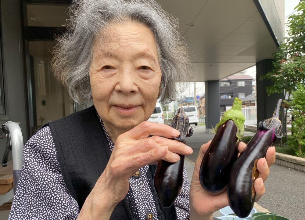 園芸クラブ・アクティ部　合同活動　夏野菜収穫&料理レク
