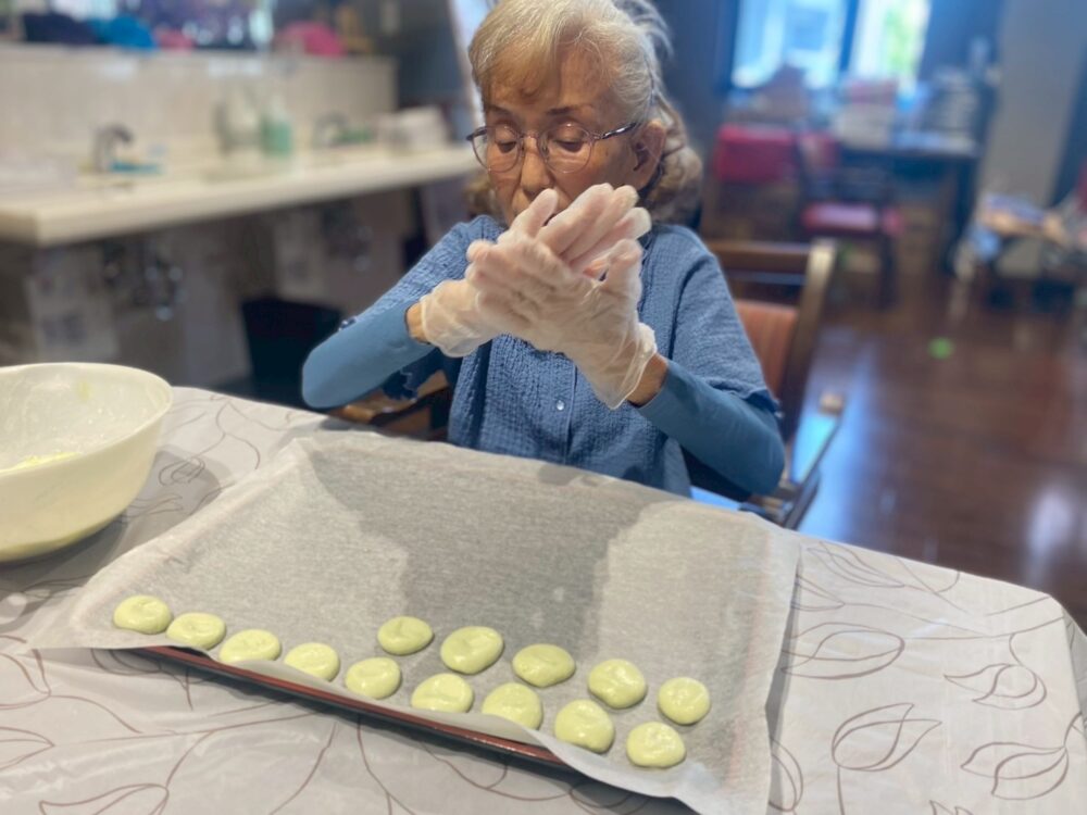 静岡市駿河区デイサービス_フルーツ白玉ぜんざい