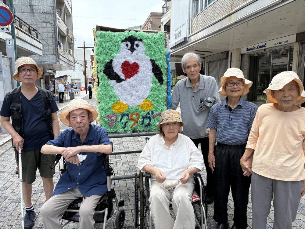 御門台デイサービス　屋外歩行訓練～清水七夕祭り2025～