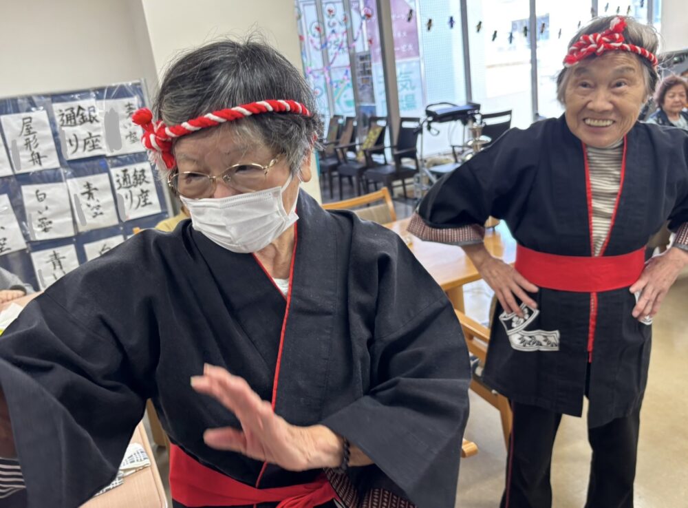 清水銀座デイサービス　夏企画第二弾！夏祭りレク