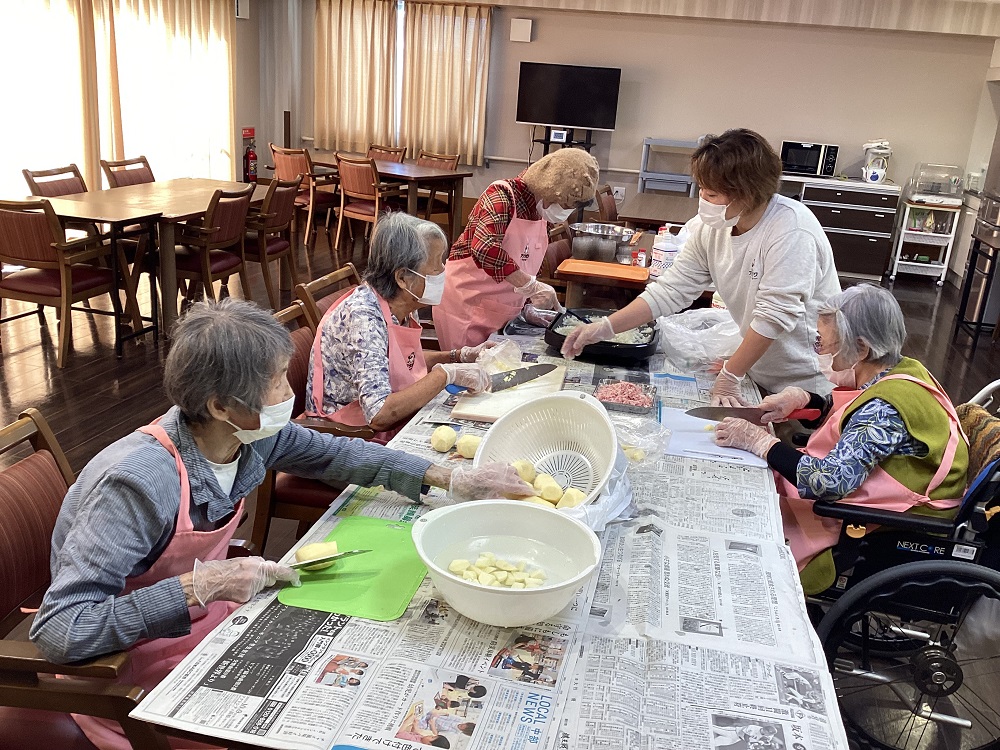 ハートライフ押切　【生活リハビリクラブ押切「料理クラブ春巻」】