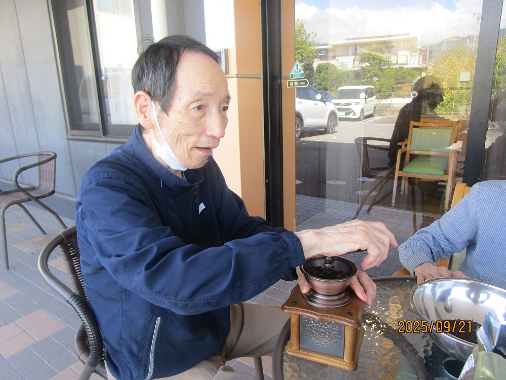 静岡市清水区デイサービス_９月21日(日)喫茶「信」開店