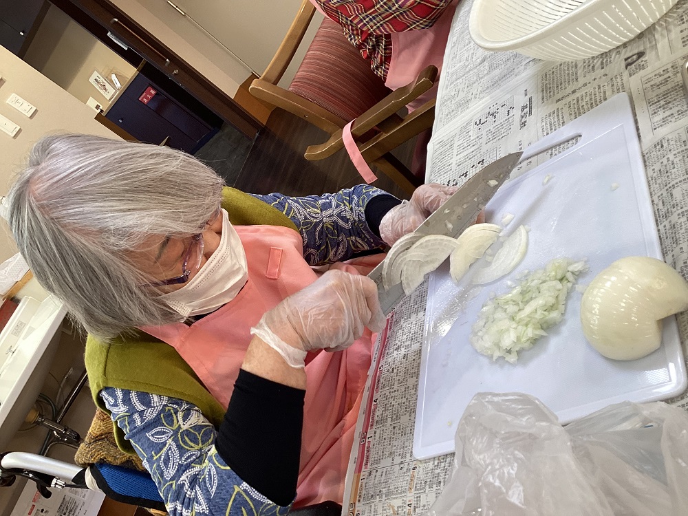 静岡市清水区デイサービス_生活リハビリクラブ押切料理クラブ春巻