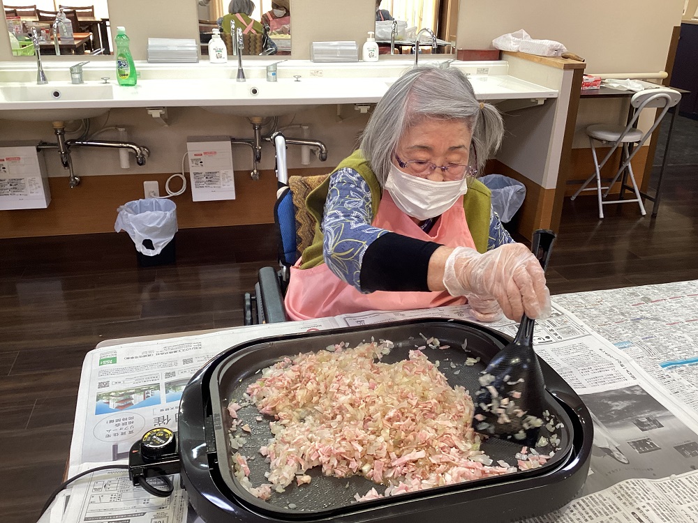 静岡市清水区デイサービス_生活リハビリクラブ押切料理クラブ春巻