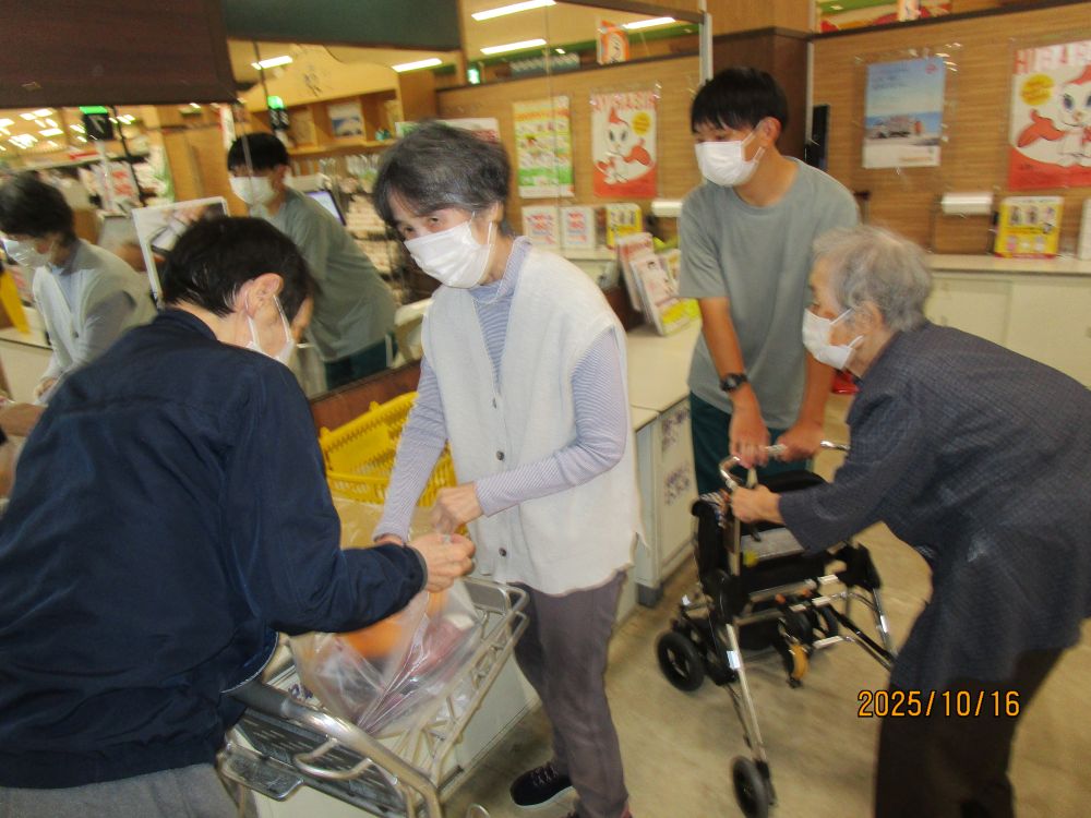 静岡市清水区デイサービス_料理クラブスイートポテト・柿