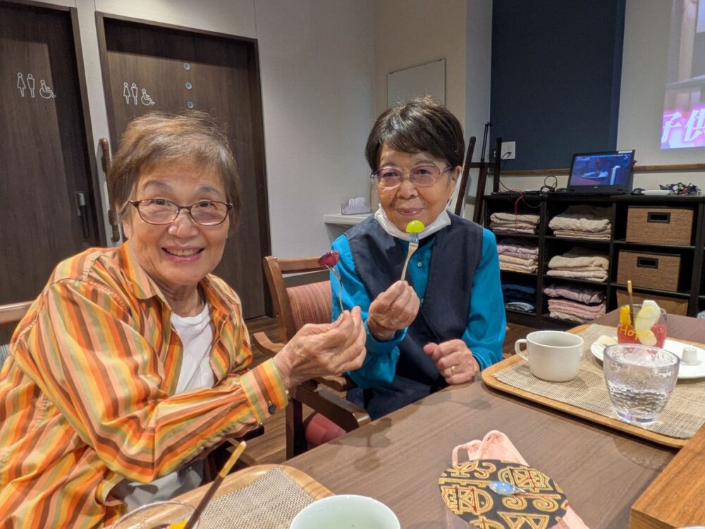 静岡市葵区デイサービス_フルーツバイキング