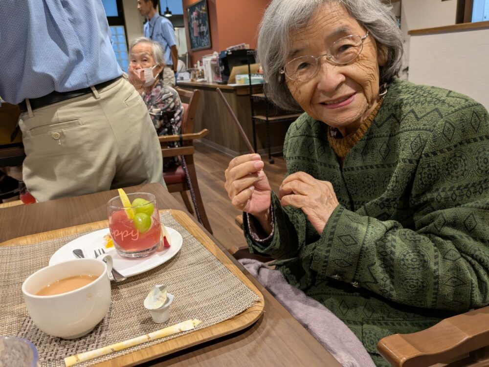 静岡市葵区デイサービス_フルーツバイキング