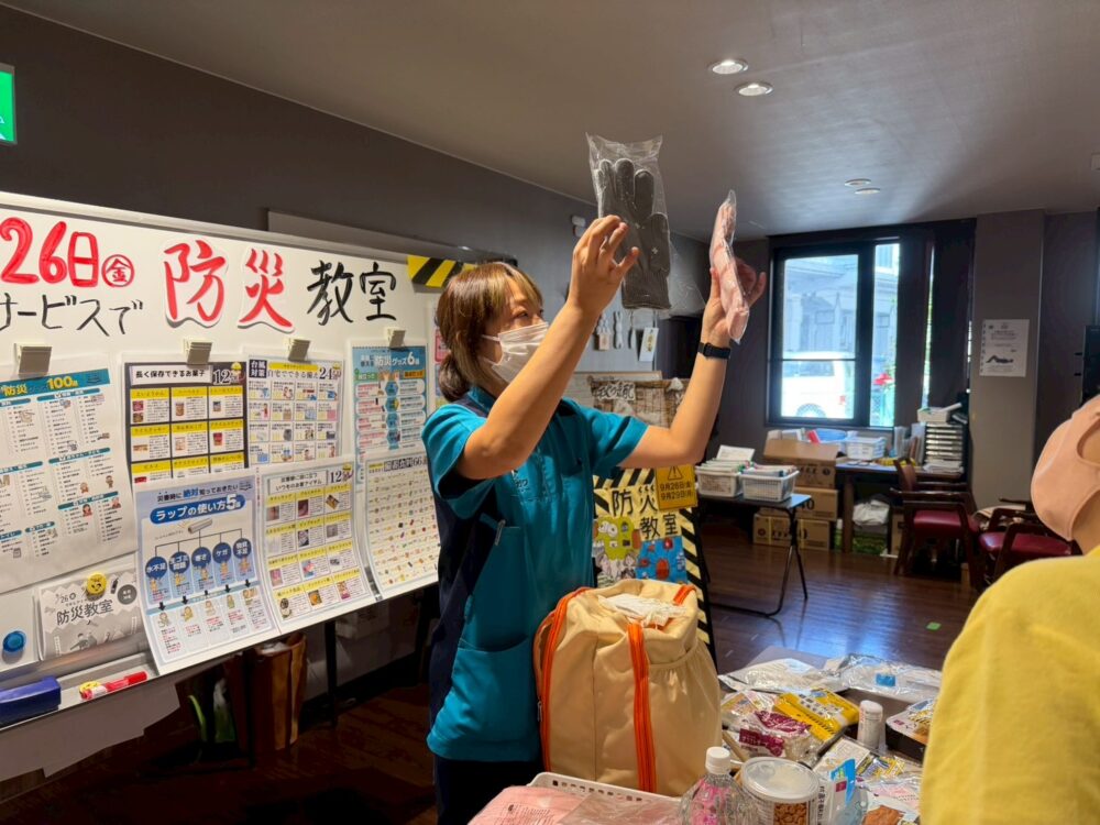 静岡市駿河区デイサービス_今年もデイサービスで防災教室!(生活リハビリ・イベント)