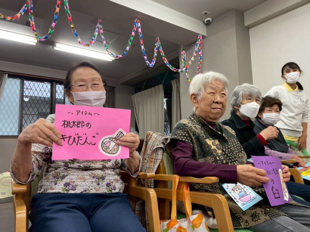 静岡市駿河区デイサービス_日本昔ばなし大運動会