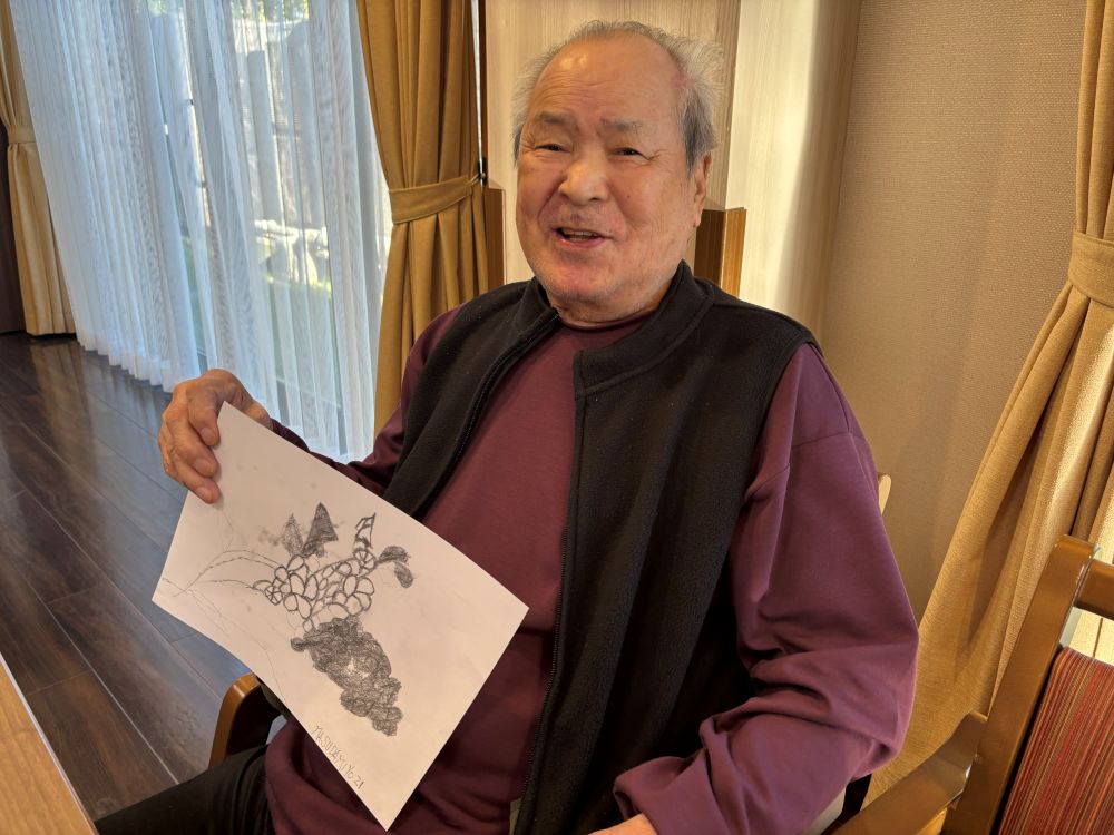 静岡市清水区デイサービス_デッサンクラブ開催しました